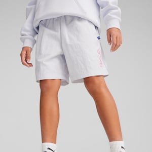 PUMA x PLAYSTATION Youth Shorts, Silver Mist, extralarge-IND