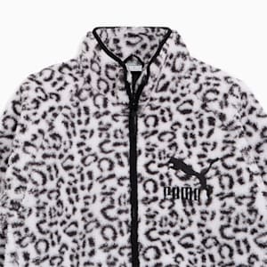 メンズ ビッグキャット ボア ジャケット AOP, PUMA White, extralarge-JPN