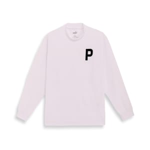 メンズ ゴルフ Pロゴ ミニワッフル ストレッチ トップス 長袖, White Glow, extralarge-JPN