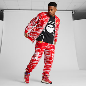 Chaqueta de carrera SCUDERIA FERRARI x JOSHUA VIDES para hombre, Rosso Corsa, extralarge