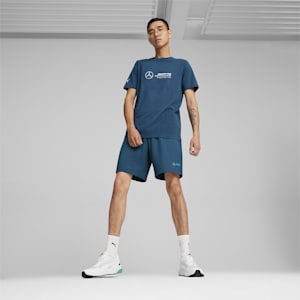 Mercedes-AMG Petronas Motorsport CLOUDSPUN Men's Shorts, Ocean Tropic, extralarge-IND