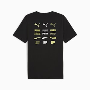 BRAND LOVE Men's Graphic Tee, PUMA Black, extralarge