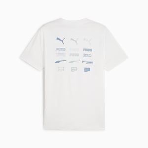 BRAND LOVE Men's Graphic Tee, PUMA White, extralarge