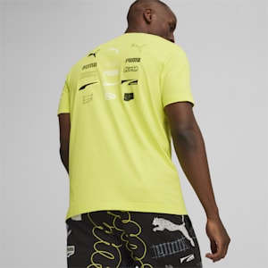メンズ CLASSICS ブランド ラブ グラフィック Tシャツ, Lime Sheen, extralarge-JPN