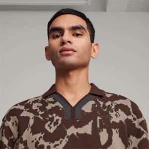 PUMA x PERKS AND MINI Unisex Rugby Shirt, Dark Chocolate, extralarge-IND