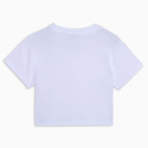 BETTER CLASSICS Girl's T-shirt, PUMA White, extralarge-IND