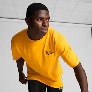 PUMA x BLACK FIVES Rens 100 Men's Tee II, Yellow Sizzle, extralarge