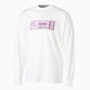 ユニセックス PUMA x BFGU Graphic Project グラフィック 長袖 Tシャツ 2, PUMA White