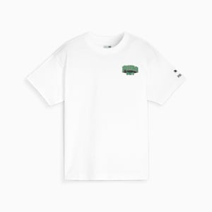 キッズ ボーイズ プーマ チーム フォー ザ ファンベース グラフィック Tシャツ 104-164cm, PUMA White, extralarge-JPN