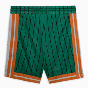 For the Fanbase Youth Basketball Shorts, Archive Green, extralarge-IND