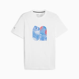 BMW M Motorsport Men's Graphic T-shirt, PUMA White, extralarge-IND