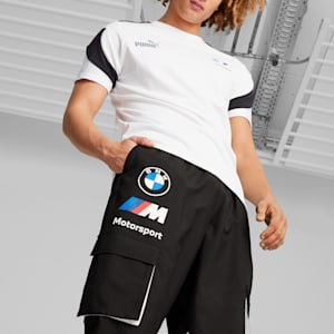 BMW M Motorsport Men's Race Pants, PUMA Black, extralarge