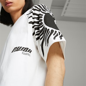 PUMA x PLEASURES Graphic Tee, PUMA White, extralarge-GBR