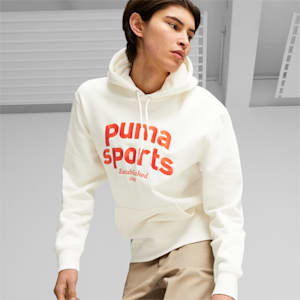 メンズ PUMA TEAM フーディー, Warm White, extralarge-JPN