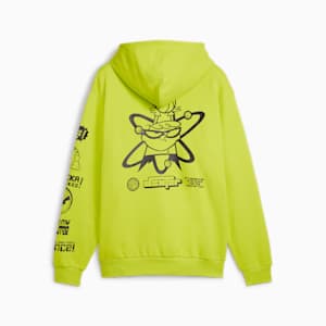 MELO x DEXTER'S LAB Men's Basketball Hoodie, Lime Pow, extralarge