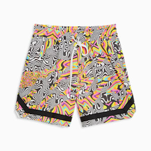 MELO x DEXTER'S LAB Men's Basketball Shorts, PUMA Black, extralarge