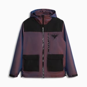 PUMA x LAMELO BALL IRIDESCENT Woven Men's Basketball Jacket, Ultraviolet, extralarge