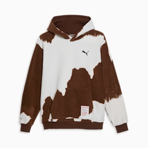 Sudadera con gorra PUMA HOOPS x GREMLINS para hombre, Chestnut Brown, extralarge