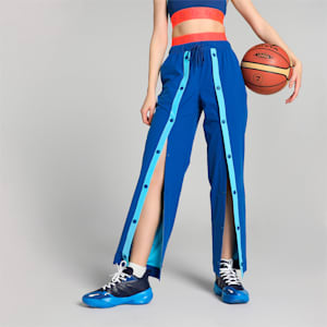 PUMA x STEWIE Dawn Conversation Women's Oversized Basketball Pants, Cobalt Glaze, extralarge-IND