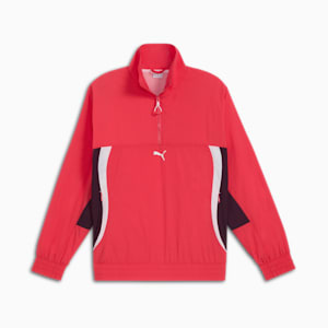 Chaqueta relax para mujer CELLERATOR, Tart Cherry, extralarge