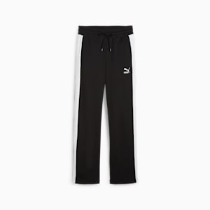 Puma Women Black Solid Pointe Wide Leg Track Pants