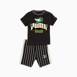 For the Fanbase MINICATS Toddlers' 2-Piece Set, PUMA Black, extralarge