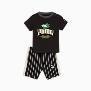 For the Fanbase MINICATS Toddlers' Two-Piece Set, PUMA Black, extralarge