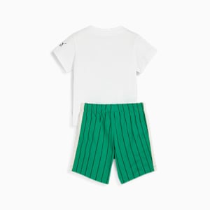For the Fanbase MINICATS Toddlers' Two-Piece Set, PUMA White, extralarge