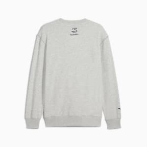 メンズ モータースポーツ セナ ア ヴィーダ ウィズ エンブロ クルースウェット, Light Gray Heather, extralarge-JPN