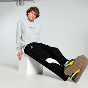 SENNA A VIDA Men's Motorsport Sweatshirt, Light Gray Heather, extralarge-IND