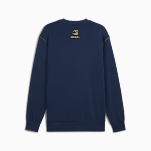 メンズ モータースポーツ セナ ア ヴィーダ ウィズ エンブロ クルースウェット, Club Navy, extralarge-JPN