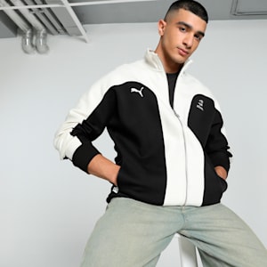 SENNA A VIDA Archive Men's Motorsport Jacket, PUMA Black, extralarge-IND
