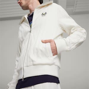 PUMA x PALOMO T7 Relaxed Fit Unisex Jacket, Warm White, extralarge-IND