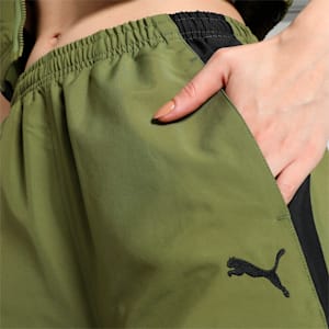 DARE TO Women's Parachute Pants, Olive Green, extralarge-IND