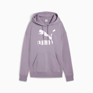 CLASSICS Shiny Logo Women's Hoodie, Pale Plum, extralarge