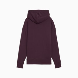 CLASSICS Shiny Logo Women's Hoodie, Midnight Plum, extralarge