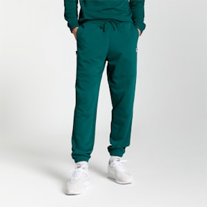 DOWNTOWN Men's Relaxed Fit Sweatpants, Malachite, extralarge-IND