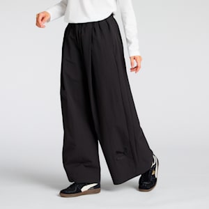 ウィメンズ T7 ウーブンパンツ, PUMA Black, extralarge-JPN