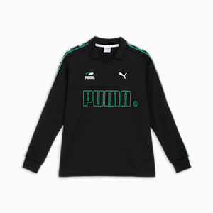メンズ スケートボード プーマ 長袖 Tシャツ, PUMA Black, extralarge-JPN