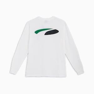 メンズ スケートボード プーマ 長袖 Tシャツ 2, PUMA White, extralarge-JPN