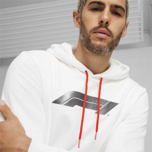 PUMA x F1® Men's Graphic Hoodie, PUMA White, extralarge