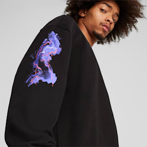 F1® Neon Energy Men's Relaxed Fit Sweatshirt, PUMA Black, extralarge-IND