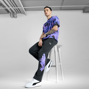 F1® Neon Energy Men's Relaxed Fit Motorsport Sweatpants, PUMA Black, extralarge-IND