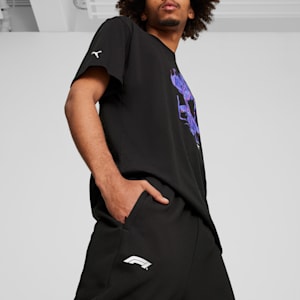 メンズ F1 ネオン エナジー スウェットパンツ 裏起毛, PUMA Black, extralarge-JPN