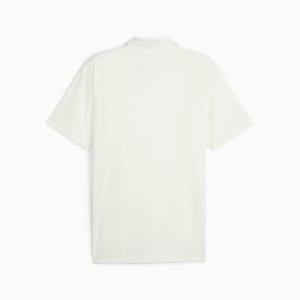 メンズ ゴルフ PUMA x QGC ジャカード ペイズリー 半袖 ポロシャツ, Warm White, extralarge-JPN