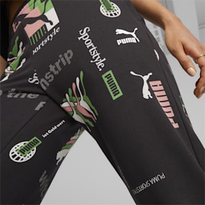 CLASSICS AOP Women's Sweatpants, PUMA Black, extralarge-IND