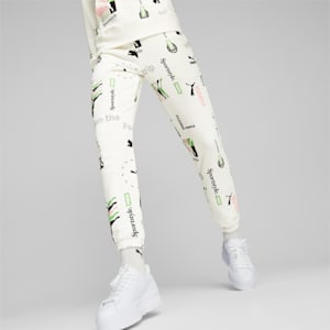 CLASSICS AOP Women's Sweatpants, Warm White, extralarge-IND
