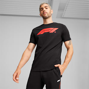 F1 Men's Motorsport Logo Tee, PUMA Black, extralarge-IND