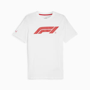 メンズ F1 ESS ロゴ 半袖 Tシャツ, PUMA White, extralarge-JPN