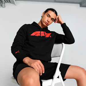 F1 Men's Motorsport Logo Hoodie, PUMA Black, extralarge-IND